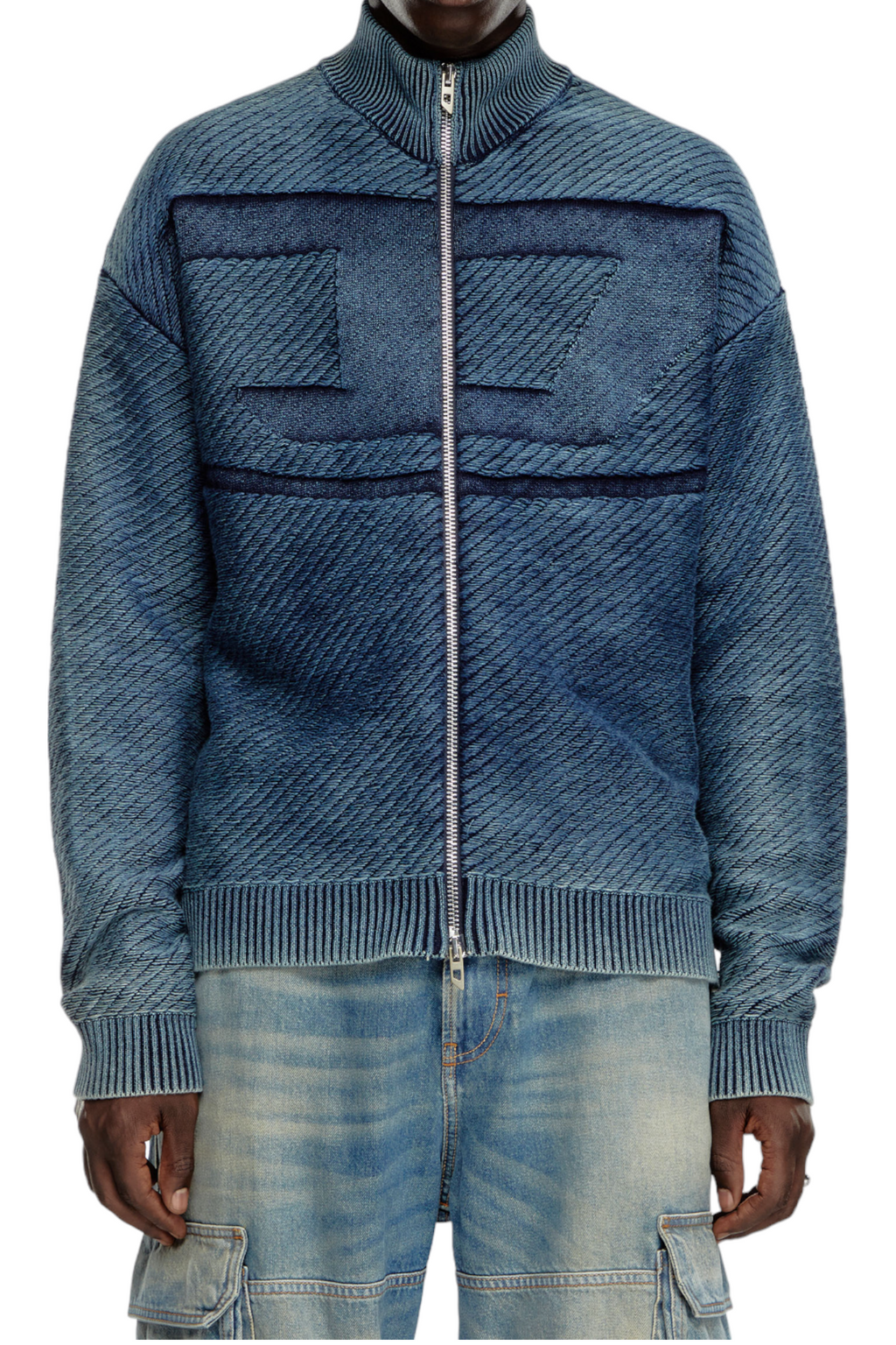 Diesel K-Klevery-Zip Knitwear