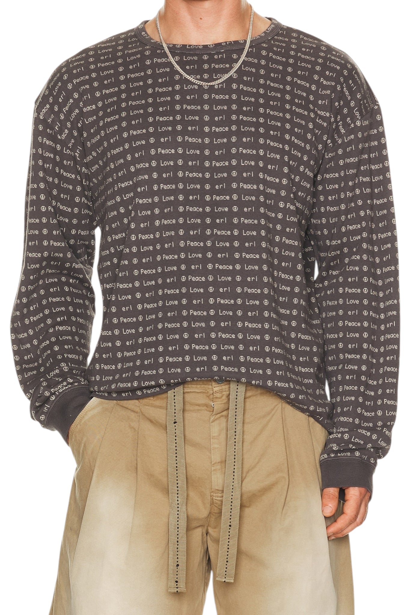 ERL Jacquard Long Sleeve Tee