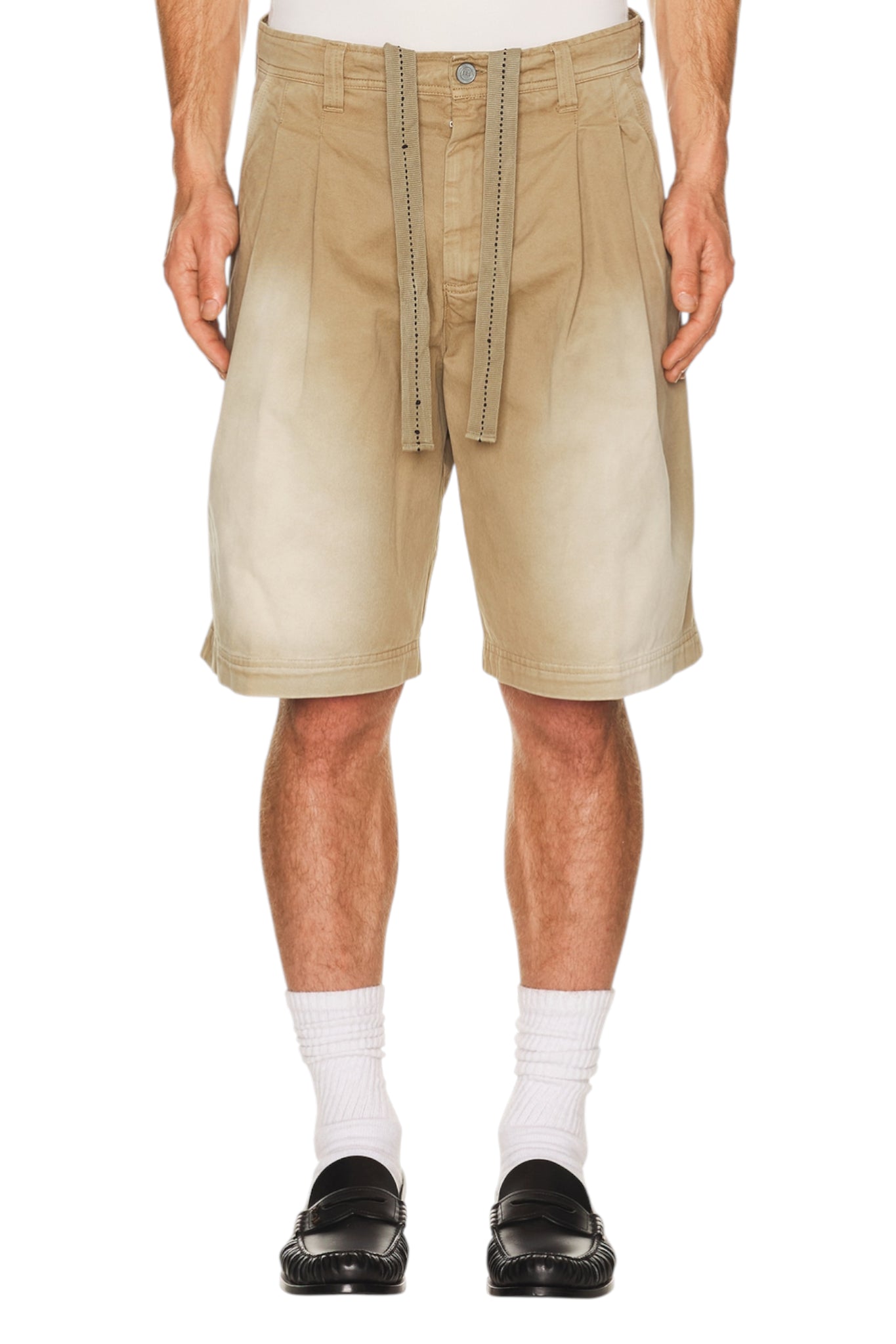 ERL Pleated Chino Shorts