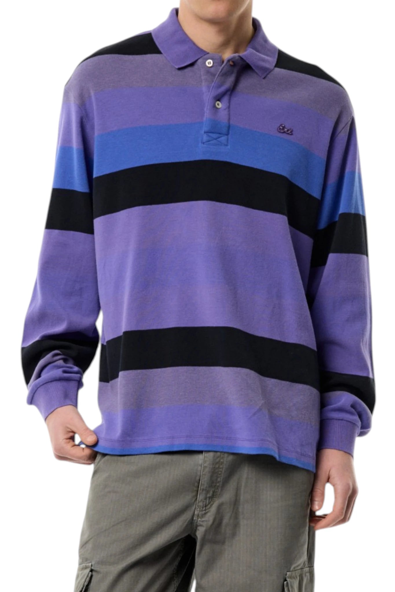 ERL Striped Rugby Longsleeve