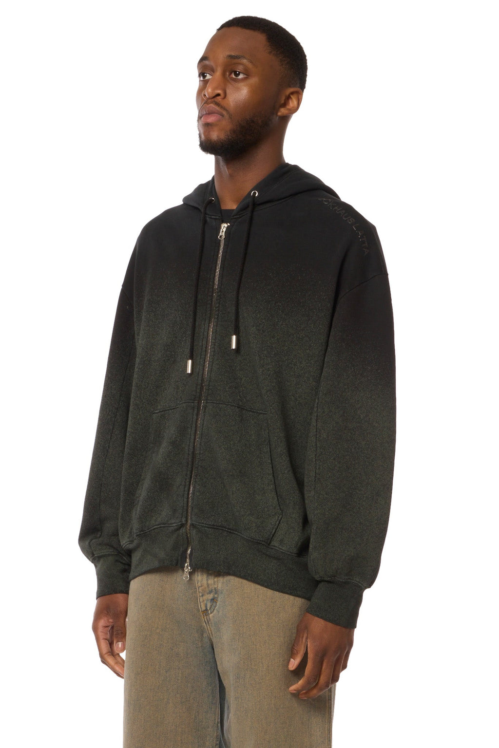 Eckhaus Latta Zip Hoodie