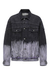 Feng Chen Wang Deconstructed Tie Dye Denim Jacket