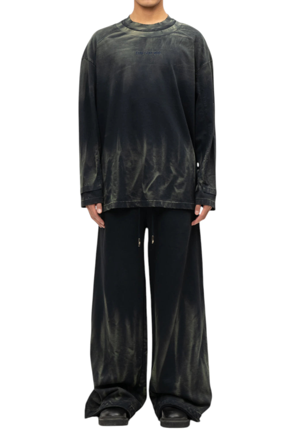 Feng Chen Wang Gradient Tie Dye Long Sleeve T-shirt