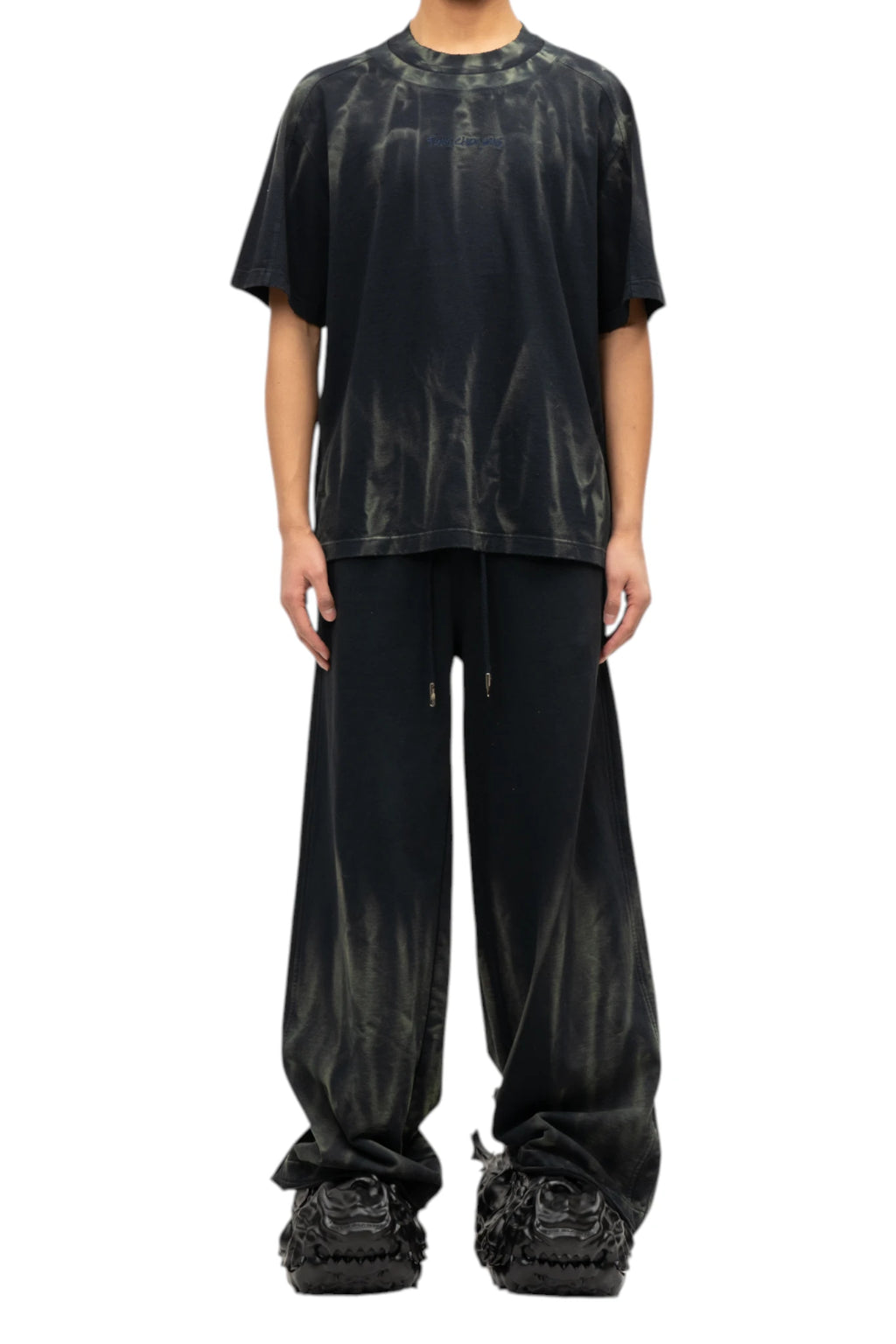 Feng Chen Wang Gradient Tie Dye Short Sleeve Tee