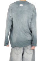 Feng Chen Wang 2 In 1 Long Sleeve Tee In Washed Jersey