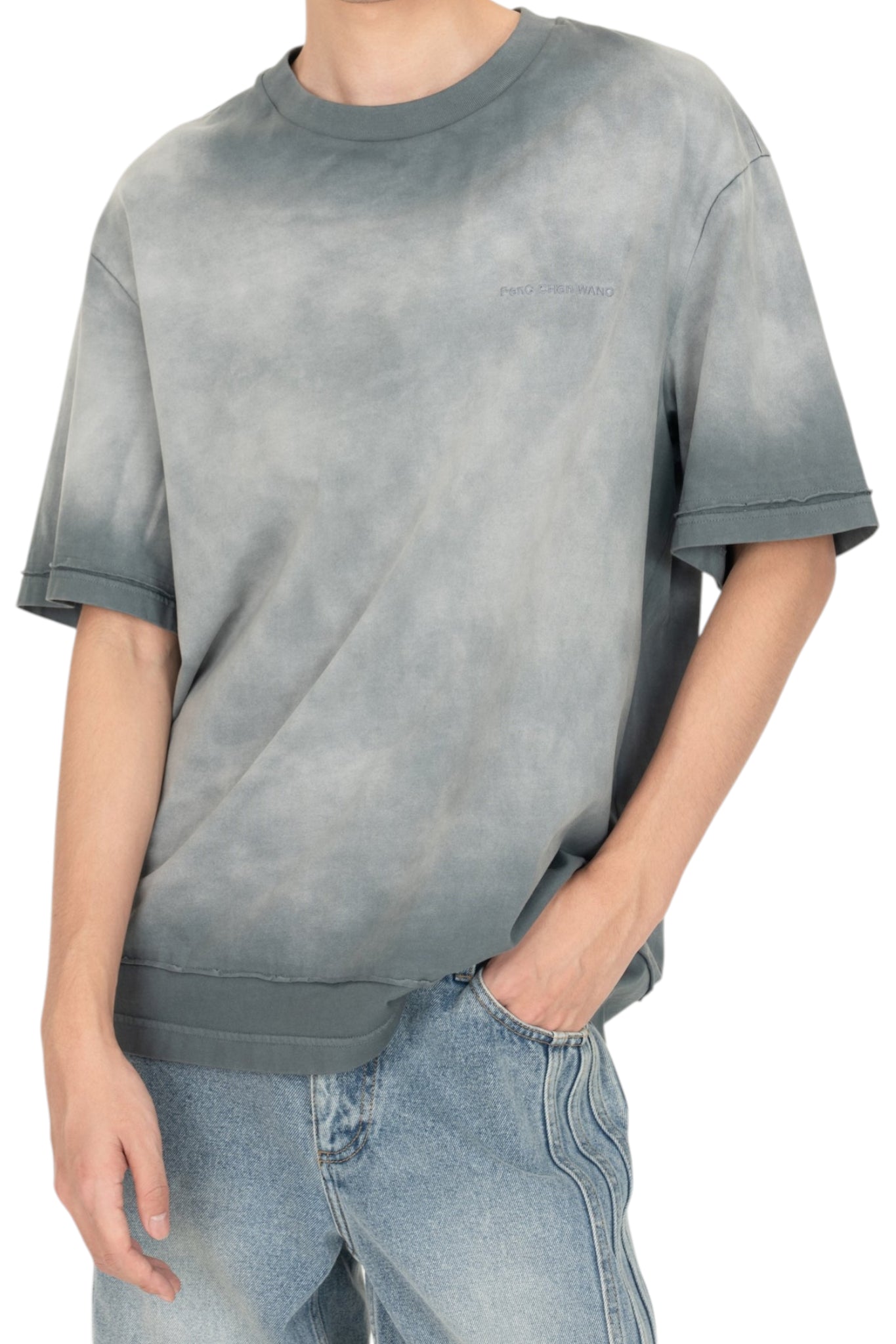 Feng Chen Wang 2 In 1 Washed Tee