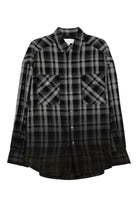 Feng Chen Wang Black Check Workwear Shirt