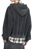 Feng Chen Wang Black Two-In-One Hoodie