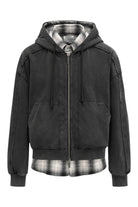 Feng Chen Wang Black Two-In-One Hoodie