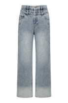 Feng Chen Wang Cargo Trousers In Spray Painted Nylon