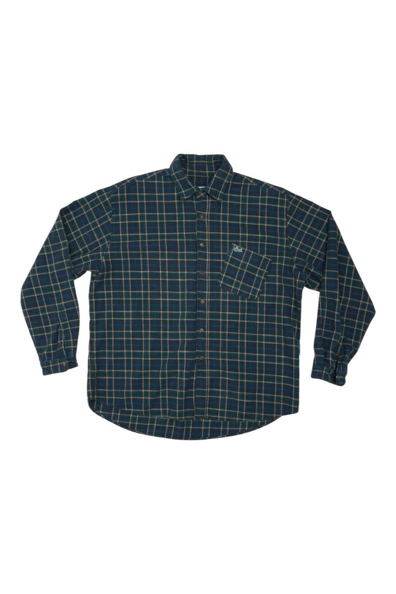 ERL Green Plaid Overshirt