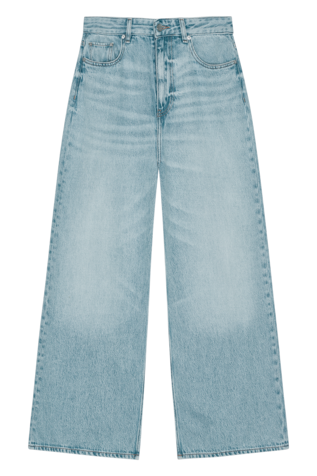 Ganni Soft Rigid Denim Baggy Jeans