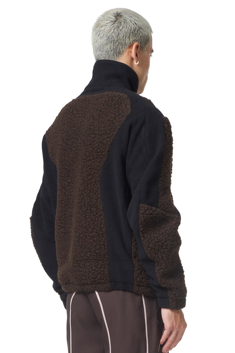 GmbH Ercan Two-Tone Fleece Jacket