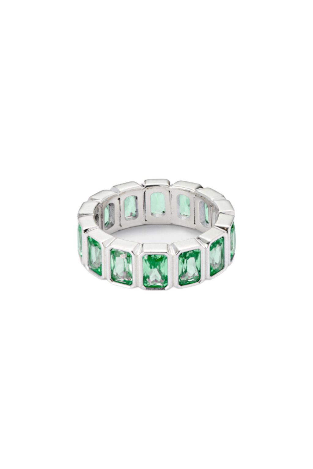 Hatton Labs Emerald Cut Eternity Ring