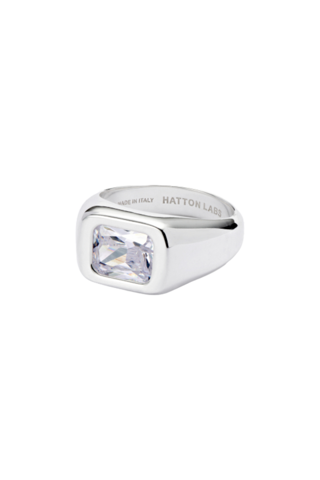 Hatton Labs Emerald Cut Signet Ring