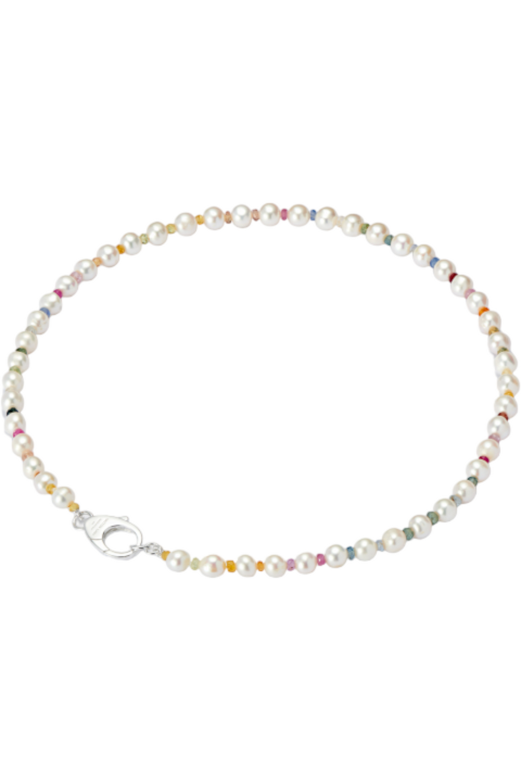 Hatton Labs Rainbow Gradient Crystal Pearl Chain