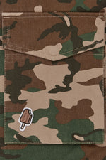 ICECREAM Running Dog Woodland Camo M65 Jacket