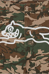 ICECREAM Running Dog Woodland Camo Cargo Pant