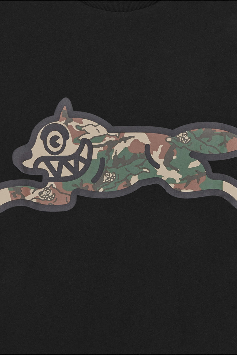 ICECREAM Camo Running Dog Woodland T-Shirt