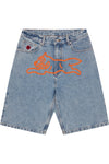 ICECREAM Running Dog Denim Shorts