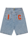 ICECREAM Running Dog Denim Shorts