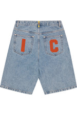 ICECREAM Running Dog Denim Shorts