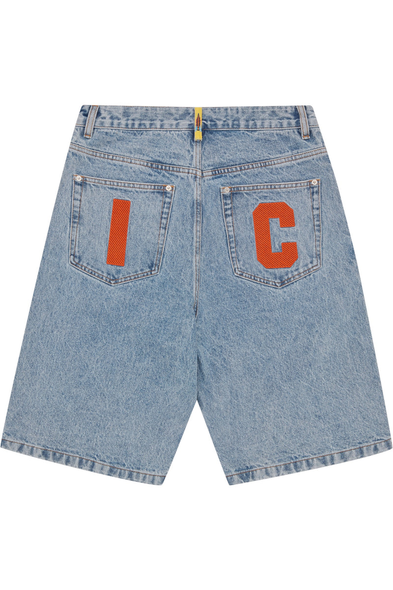 ICECREAM Running Dog Denim Shorts
