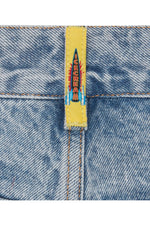 ICECREAM Running Dog Denim Shorts
