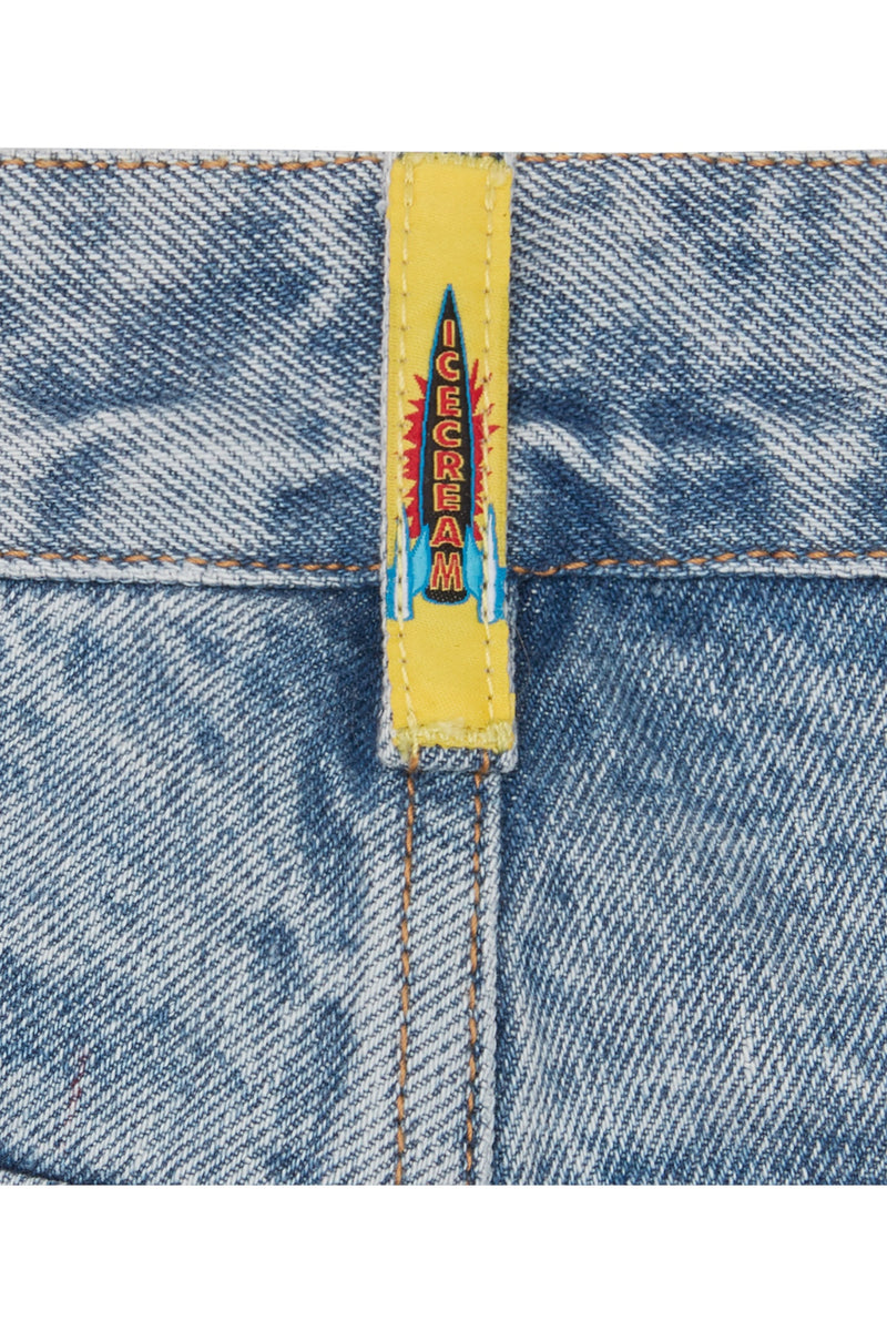 ICECREAM Running Dog Denim Shorts