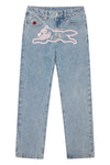 ICECREAM Running Dog Denim Pants