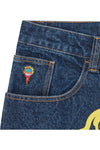 ICECREAM Running Dog Double Scoop Denim Pants