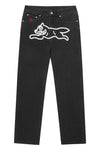 ICECREAM Running Dog Denim Pants