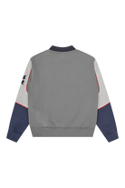 ICECREAM Collared Warm-Up Sweatshirt