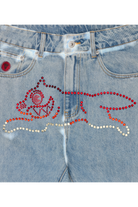 ICECREAM Crystal Running Dog Denim Pant