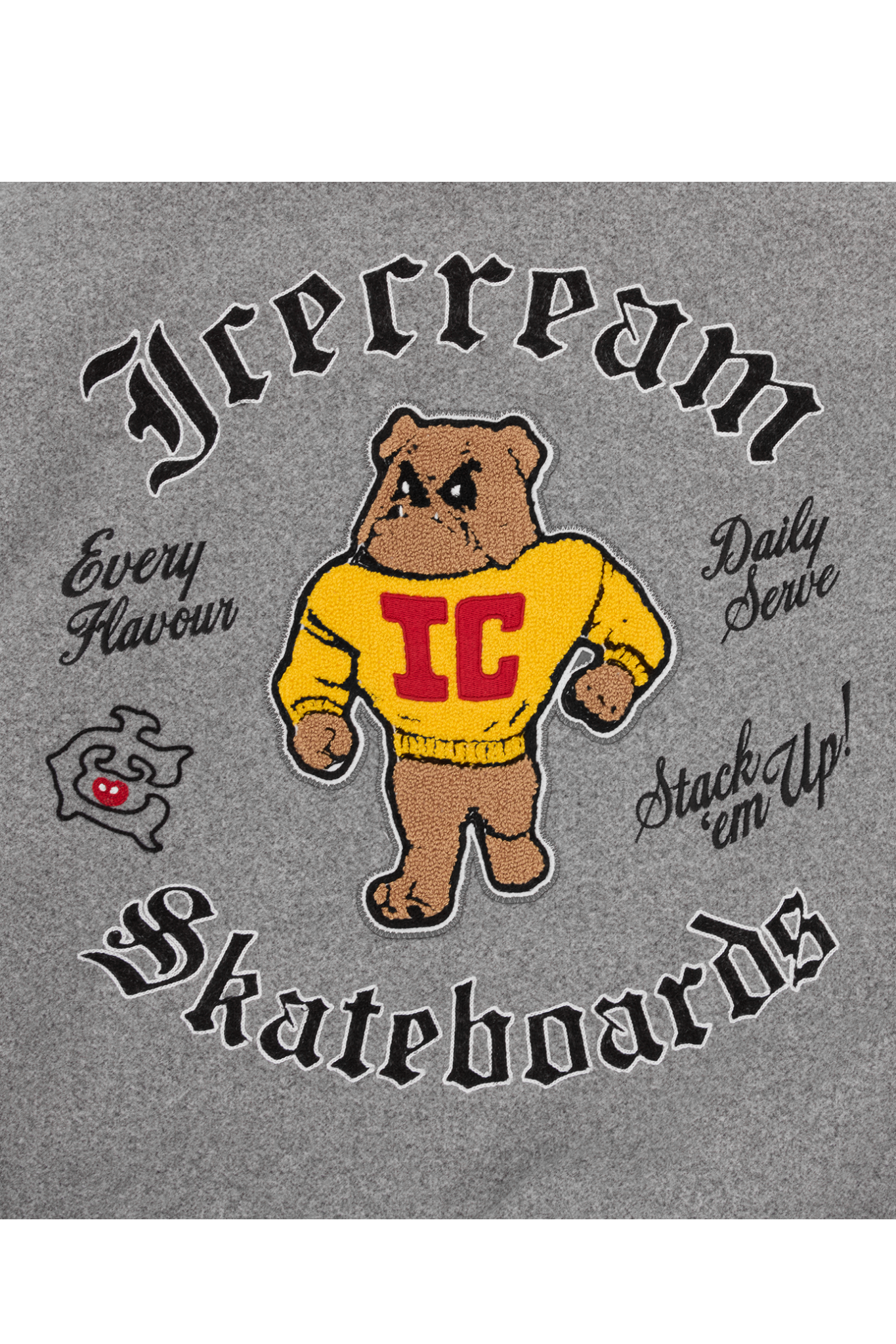 ICECREAM Mascot Varsity Jacket