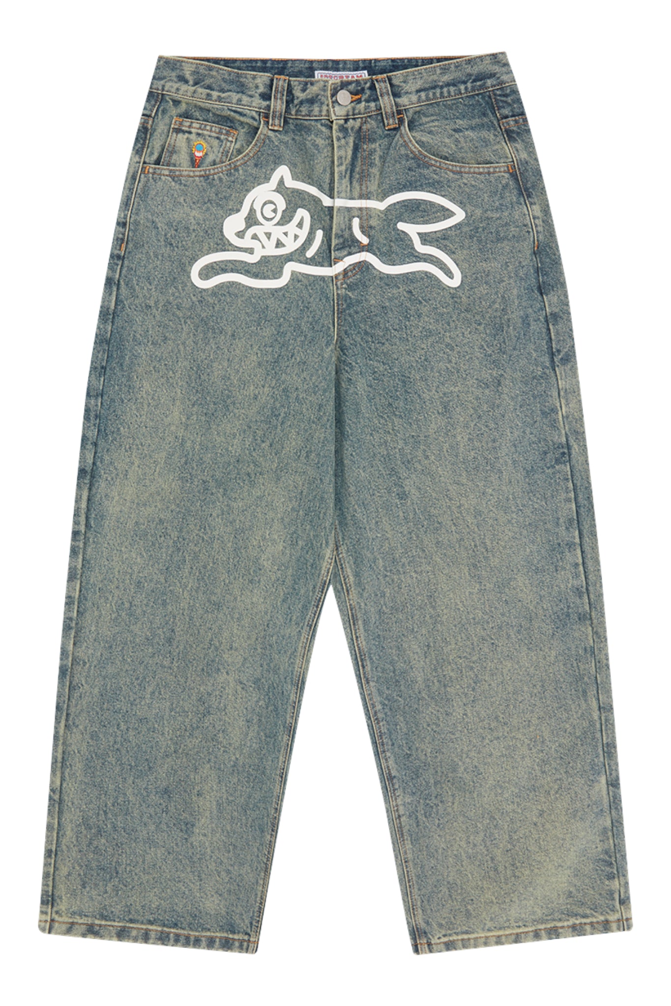 ICECREAM Running Dog Triple Scoop Denim Pant