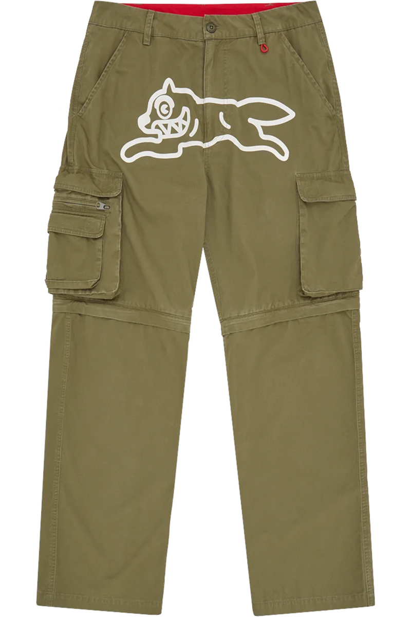 ICECREAM Running Dog Zip-Off Cargo Pant