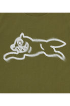 ICECREAM Spray Paint Running Dog T-Shirt