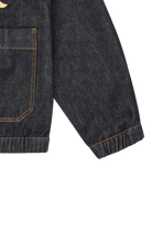 ICECREAM Western Panelled Zip Through Denim Jacket