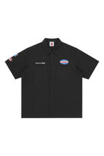 ICECREAM Short Sleeve Patch Work Shirt