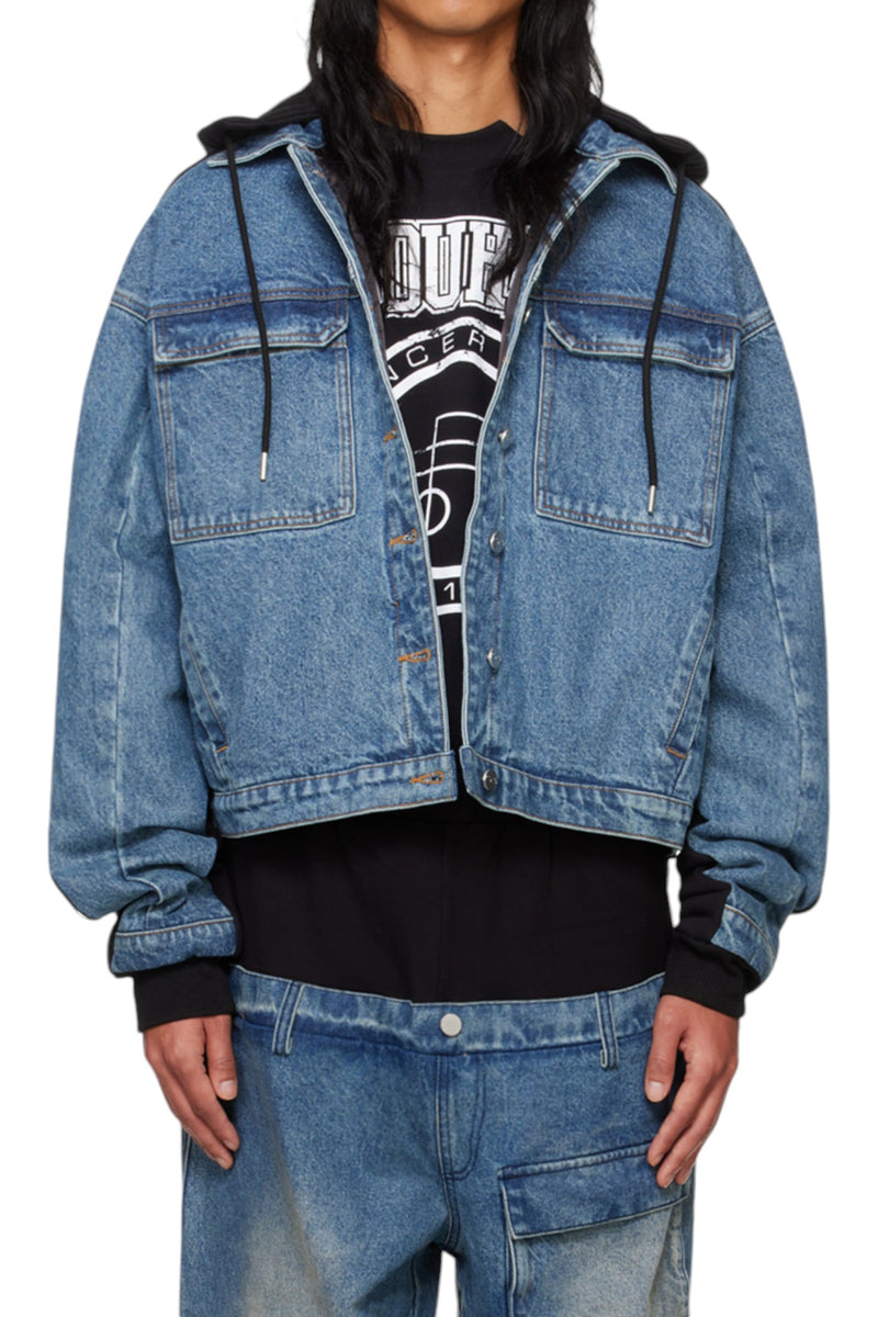 Spencer Badu Split Jean Jacket