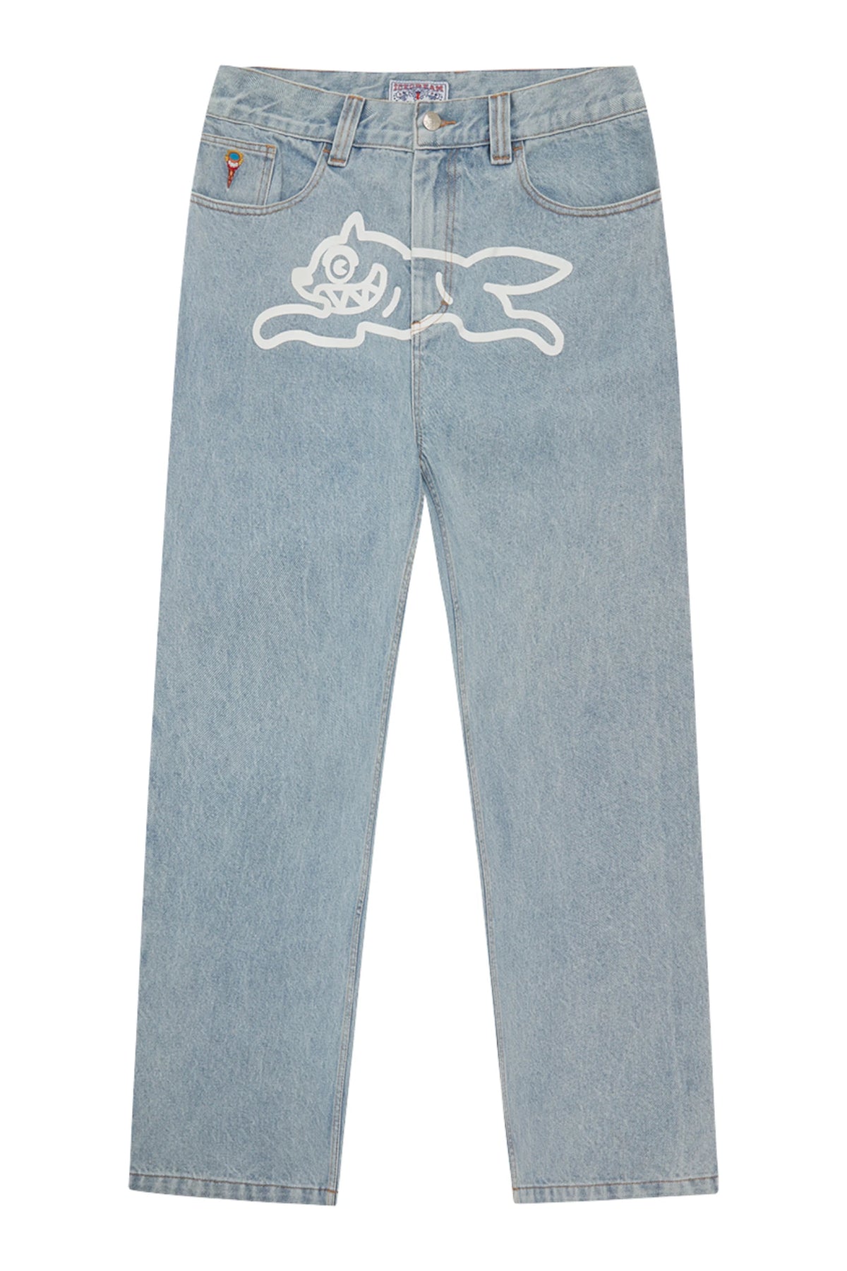 Icecream Running Dog Double Scoop Denim Pant