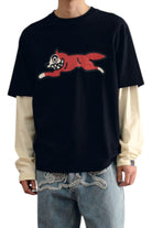 Icecream Running Dog Layered Ls T-Shirt