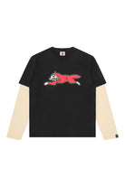 Icecream Running Dog Layered Ls T-Shirt