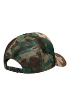 Icecream Running Dog Woodland Camo Trucker Cap