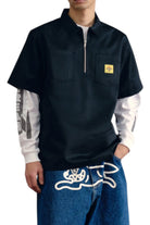 Icecream Waitress Quarter Zip Work Shirt