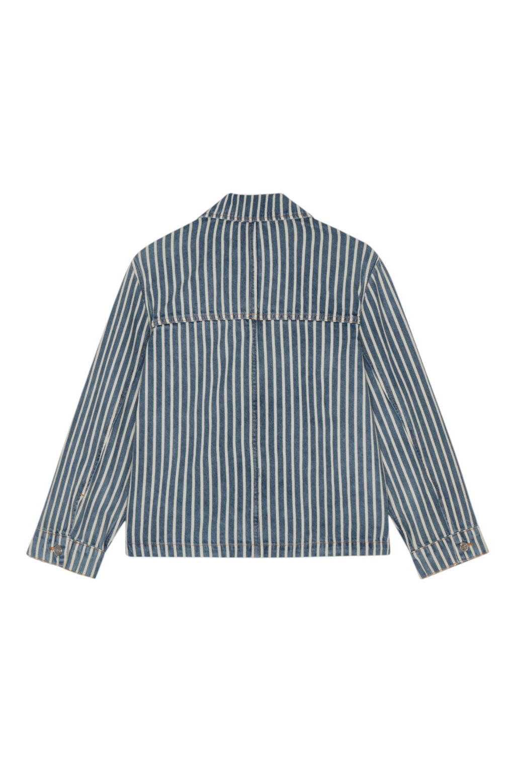 Ganni Light Stripe Denim Jacket