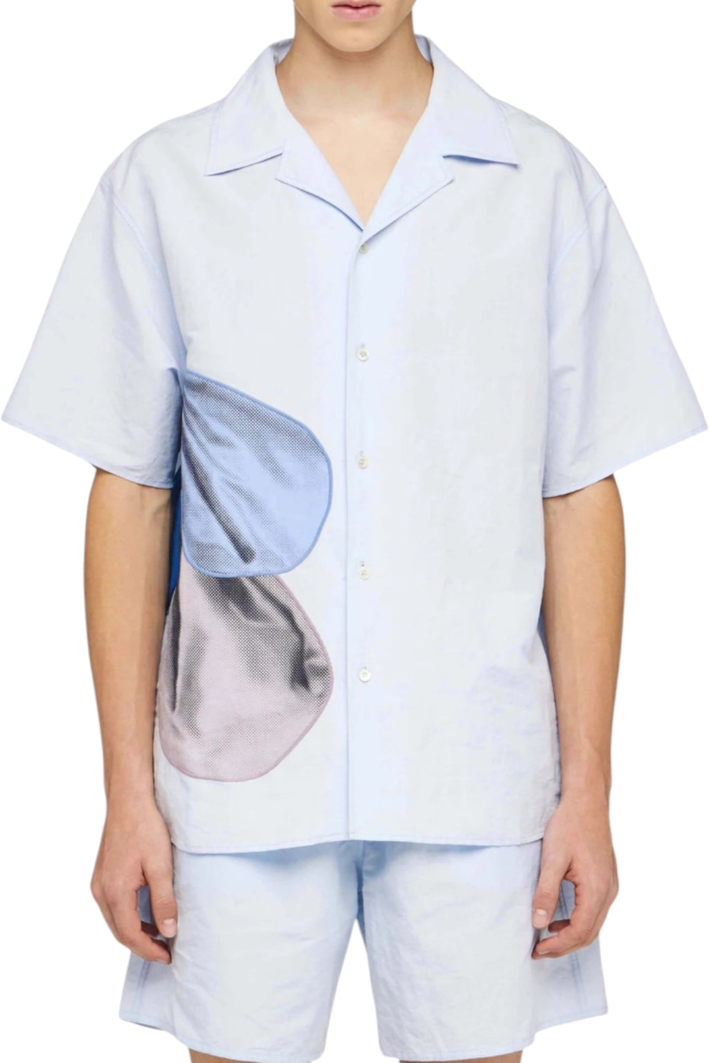 JW Anderson Balloon Embroidery Short Sleeve Shirt