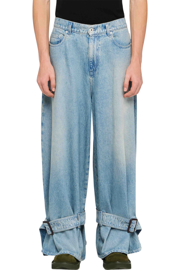 JW Anderson Buckled Cuff Jeans