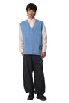 JW Anderson Sim Card Patch V Neck Vest